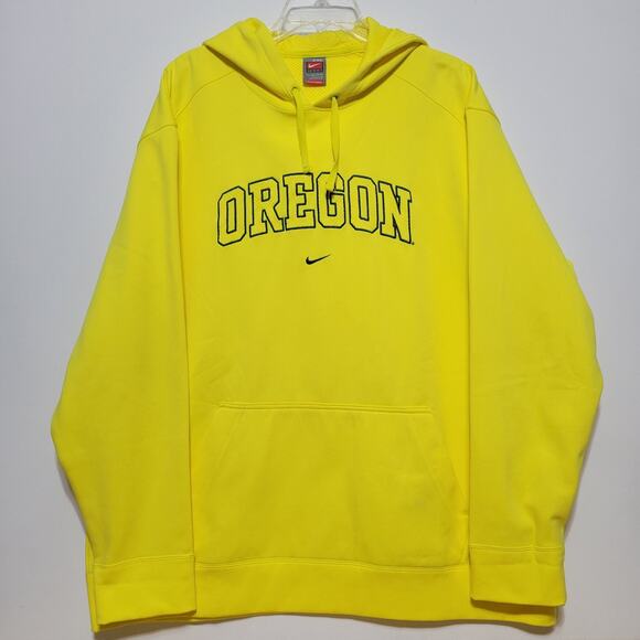 Vintage Oregon Ducks Nike Hoodie Mens Adult 2XL NCAA College Sweatshirt Logo - Picture 1 of 16